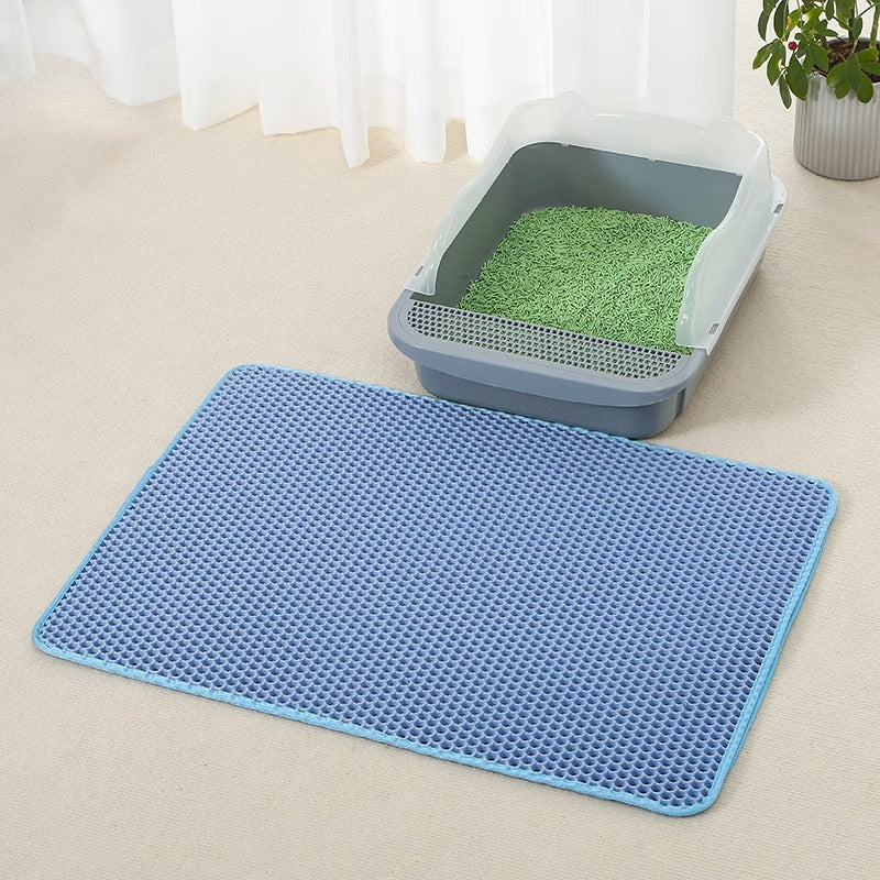 Anti Splash Double-layer Cat Litter Mat