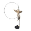 Steel Wire Feather Funny Cat Stick