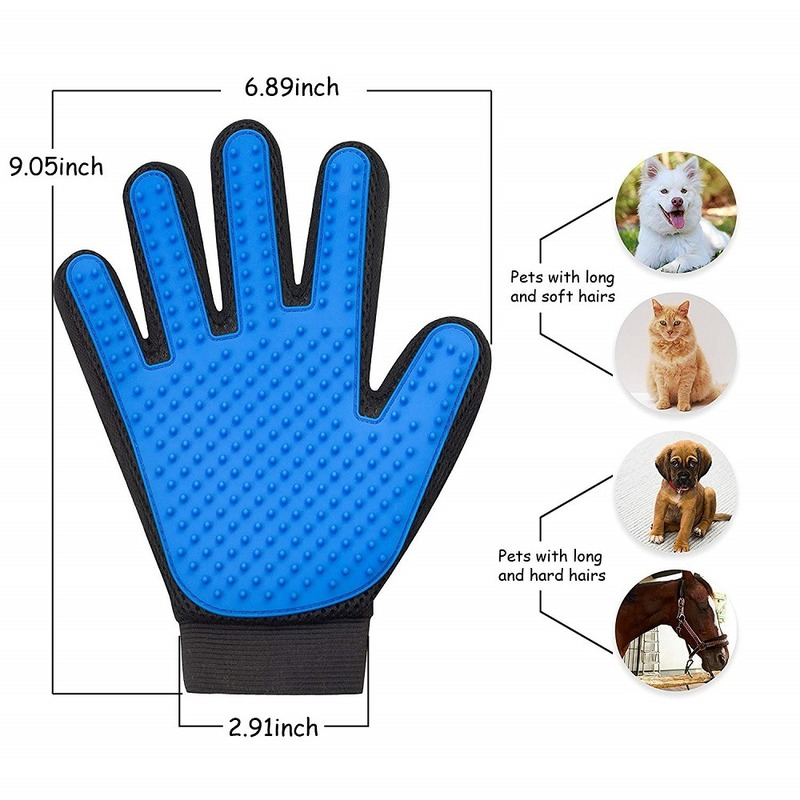 Grooming Glove for Cats and Dogs