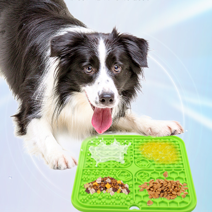 Pet Placemat Silicone Licking Plate