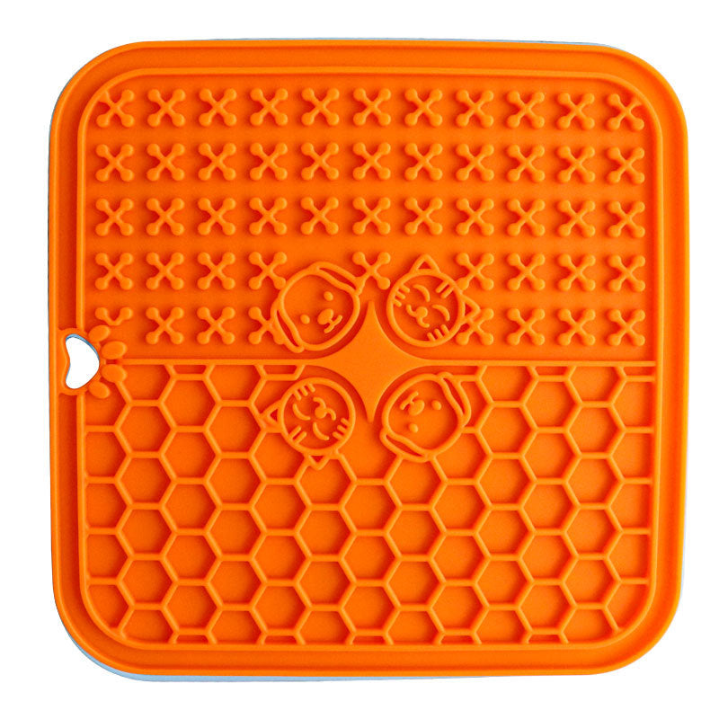 Pet Placemat Silicone Licking Plate