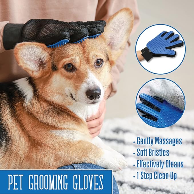 Grooming Glove for Cats and Dogs