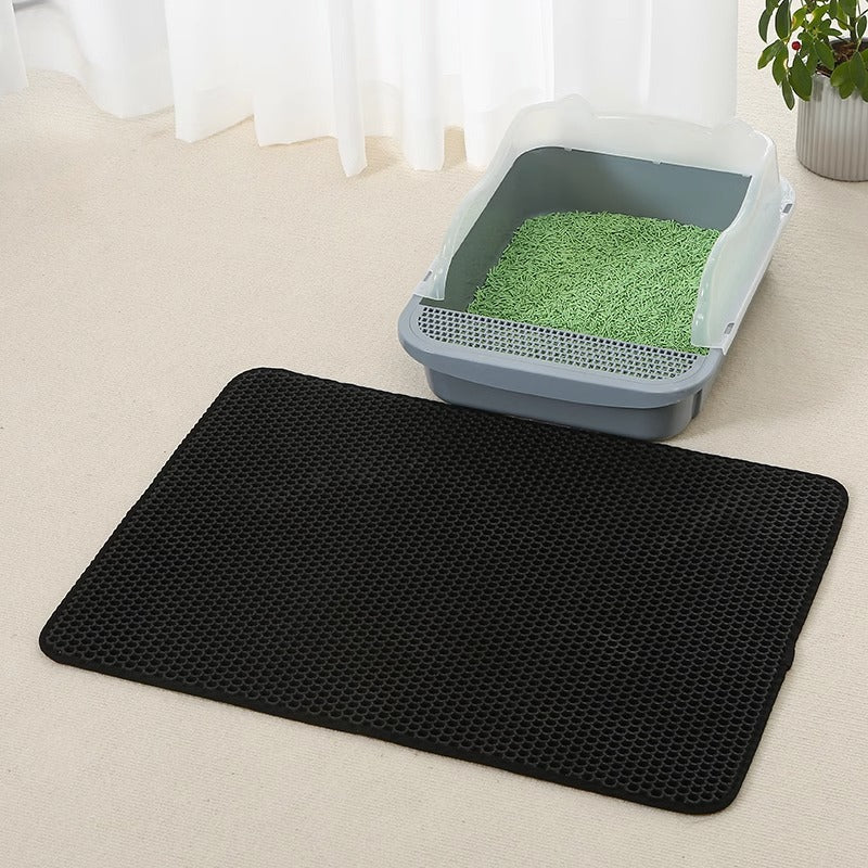 Anti Splash Double-layer Cat Litter Mat