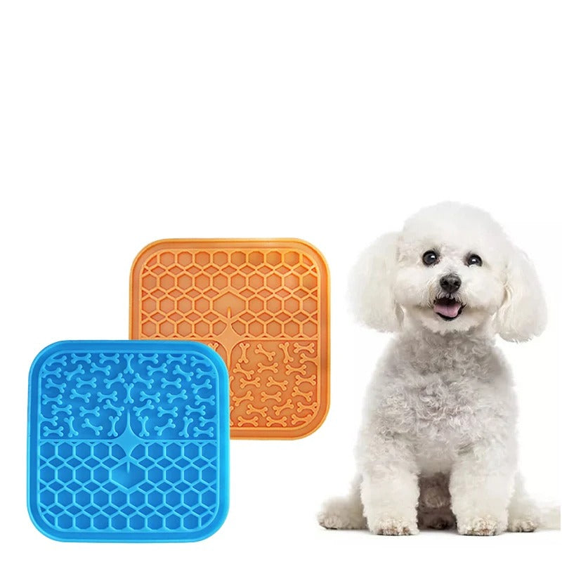 Pet Placemat Silicone Licking Plate